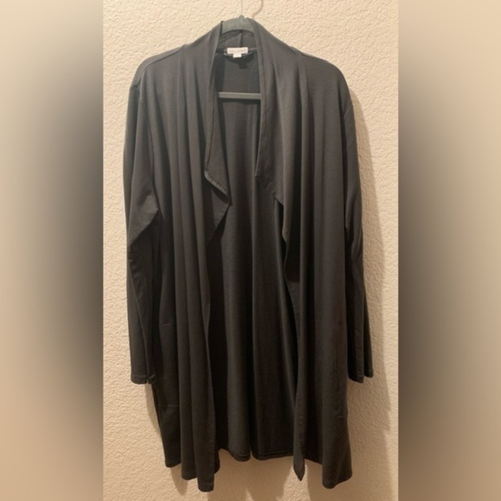 PureJill Luxe Tercel Long Cardigan